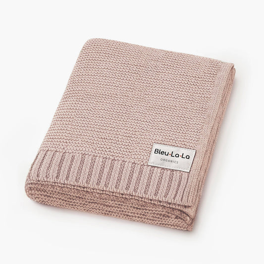 100% Organic Luxury Cotton Swaddle Receiving Baby Blanket