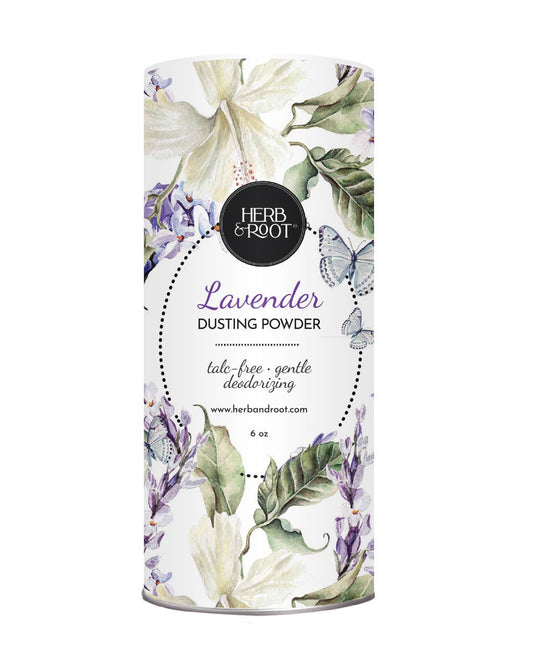 Lavender Dusting Powder Herb & Root