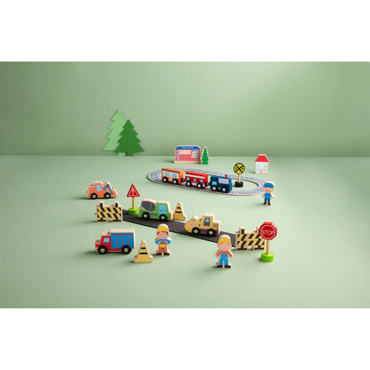 Wood Toy Set