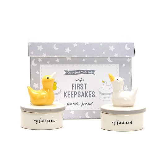 First Tooth and First Curl Keepsake Set