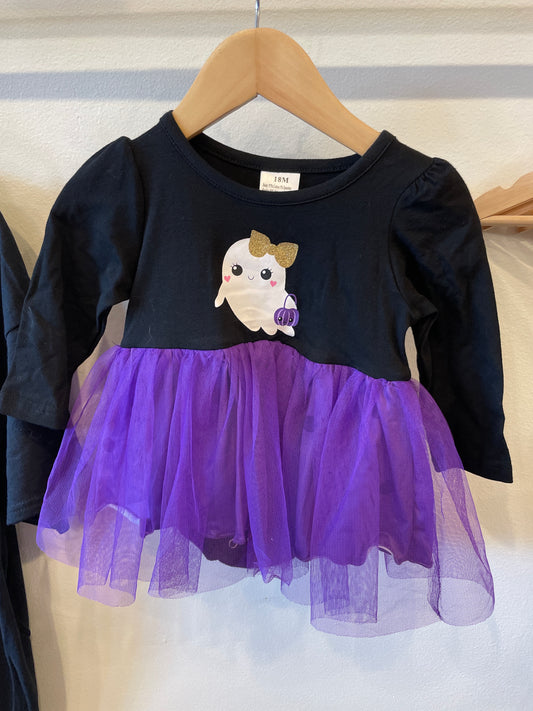 Halloween Ghost Tutu Romper