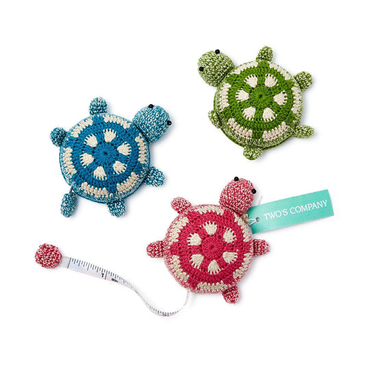 Crotchet Knit Turtle Measuring Tape