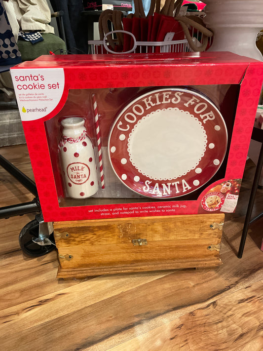 Santa Cookie Set