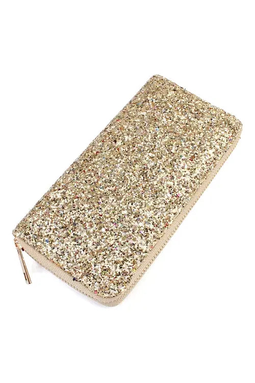 Glitter Wallet Perfect Peach