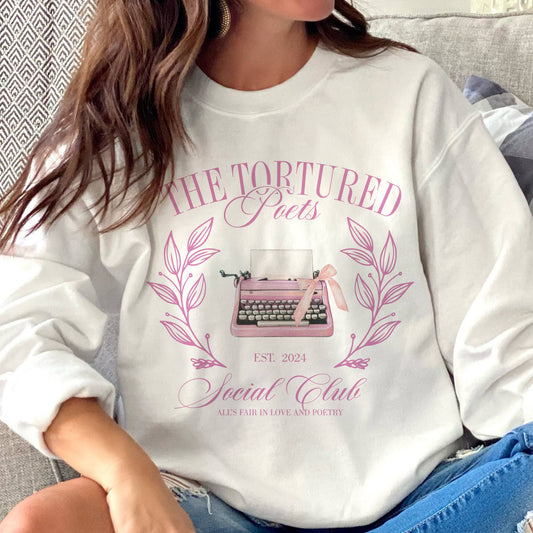 Taylor Tortured Poets Department Sweatshirt Swift Concert