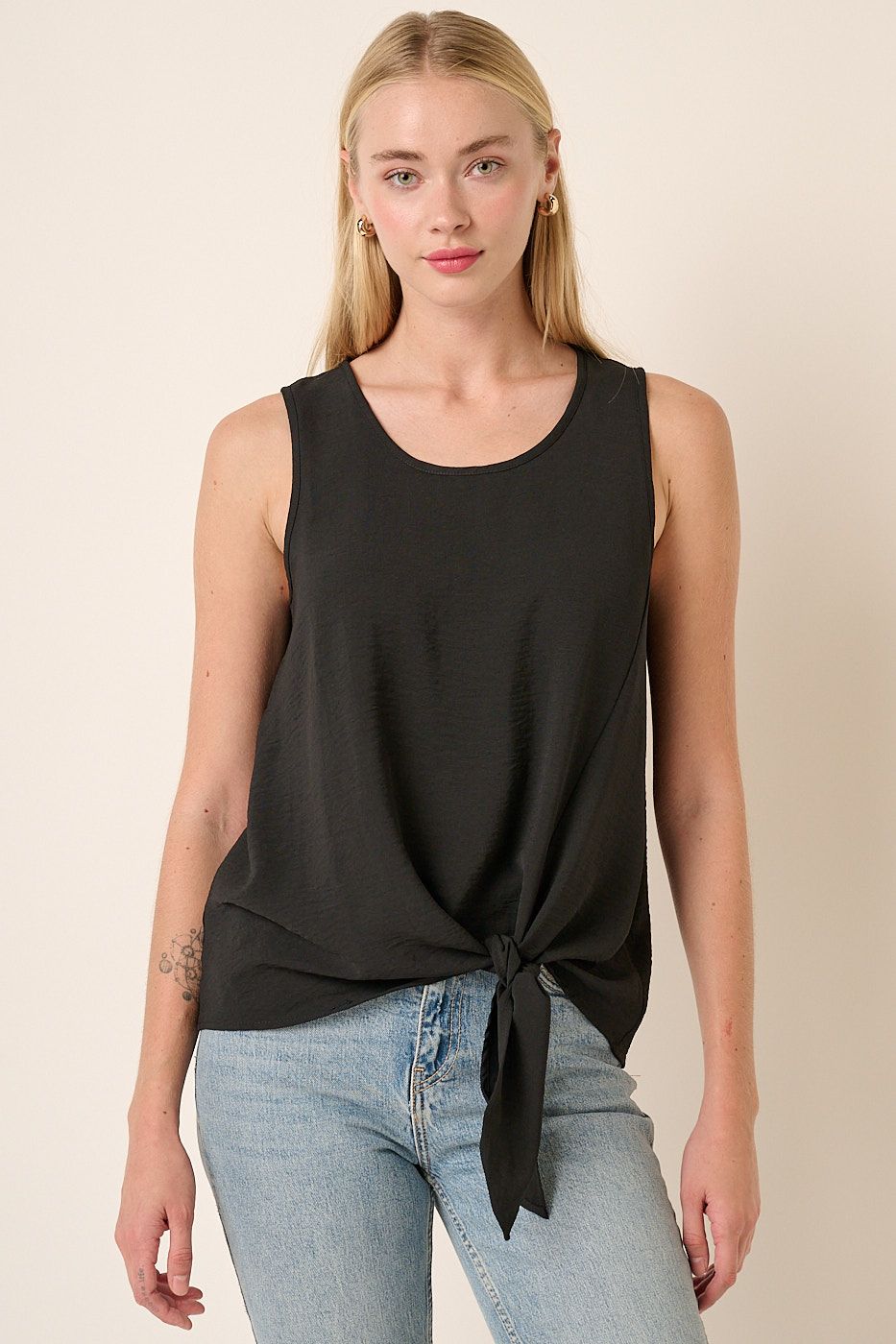 Airflow Side Tie Tank Top Mittoshop