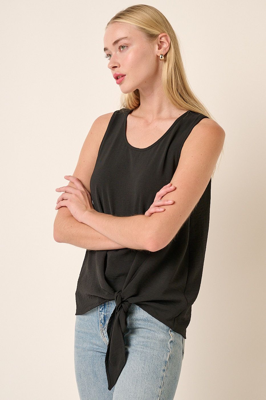 Airflow Side Tie Tank Top Mittoshop